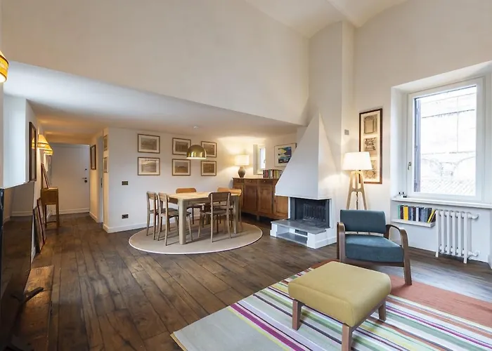 Trastevere Luxury Panoramic Terrace Apartment Rom